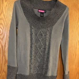 Gray Knit Sweater
